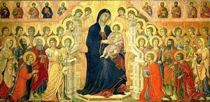 Maesta, from Sienna Cathedral, Duccio