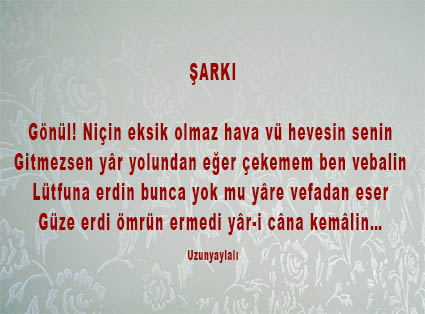 şarkı